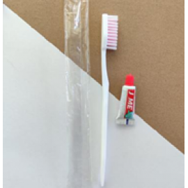 Зубной набор (эконом) в  прозрачной упаковке 3 гр. Hotel Expert